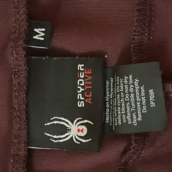 Spyder Purple Sweatpants Sz Med - Picture 7 of 7